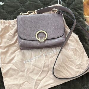Rebecca Minkoff Mauve Leather Crossbody Bag